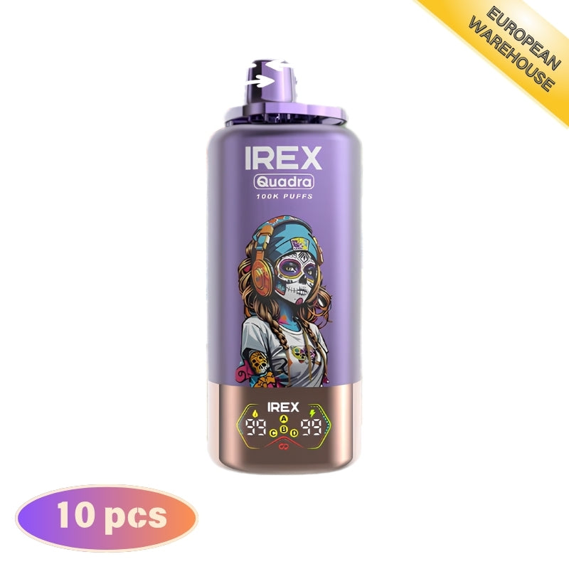 IREX QUADRA 4in1 100K Puffs, Disposable Vape  (10 pcs)
