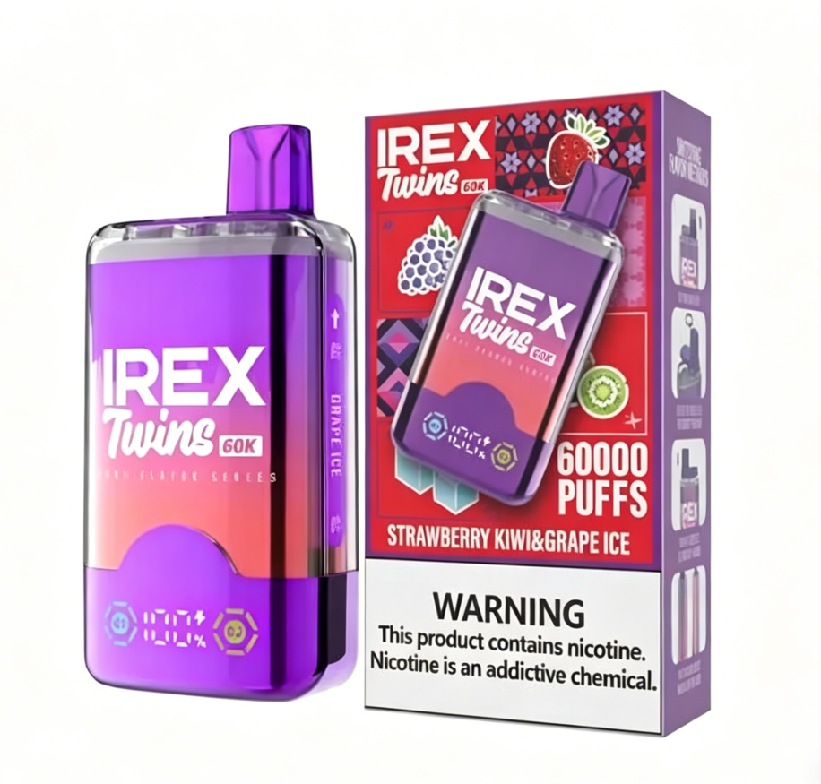 IREX TWINS 60K Puffs, Disposable Vape