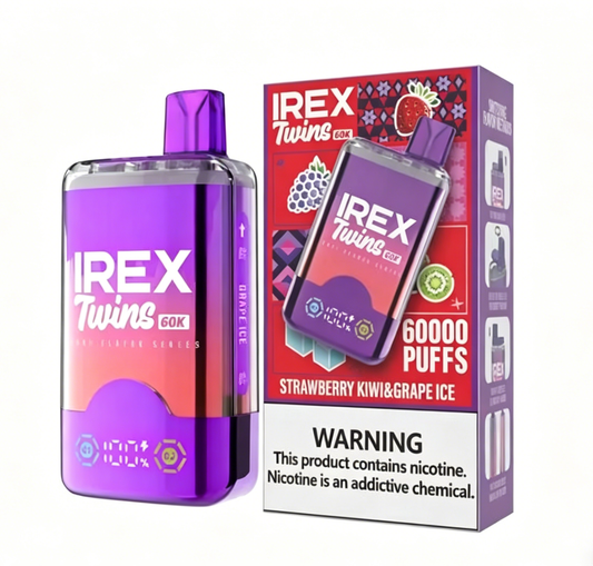 IREX TWINS 60K Puffs, Disposable Vape