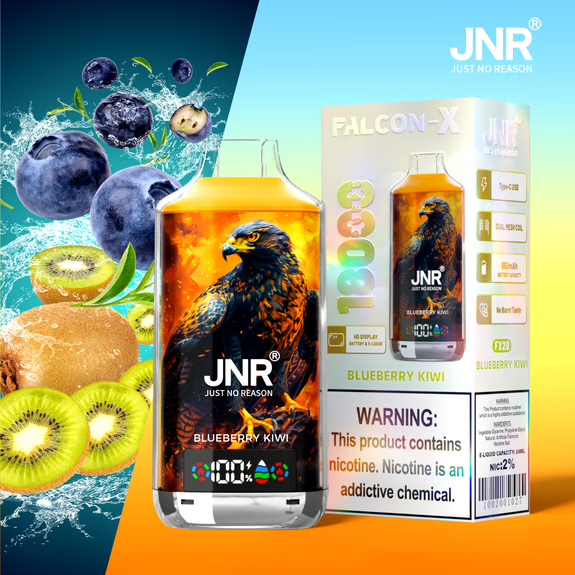 JNR Falcon-X 18000 Puffs Smart Display Screen 18K