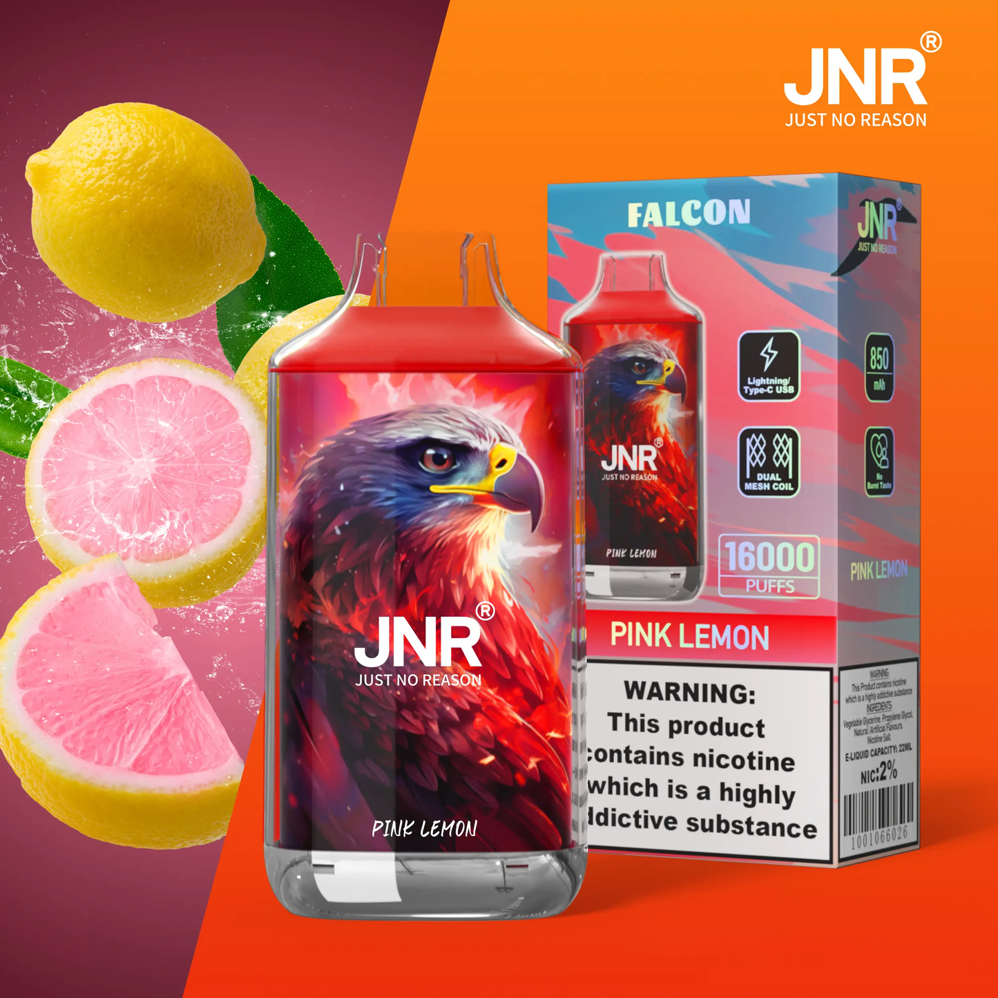 JNR Falcon 16K puffs 16000 Puffs