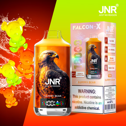 JNR Falcon X 18000 18K Puffs Dual Mesh