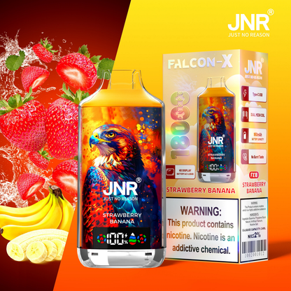 JNR Falcon X 18000 18K Puffs, LED Display, Disposable Vape 258