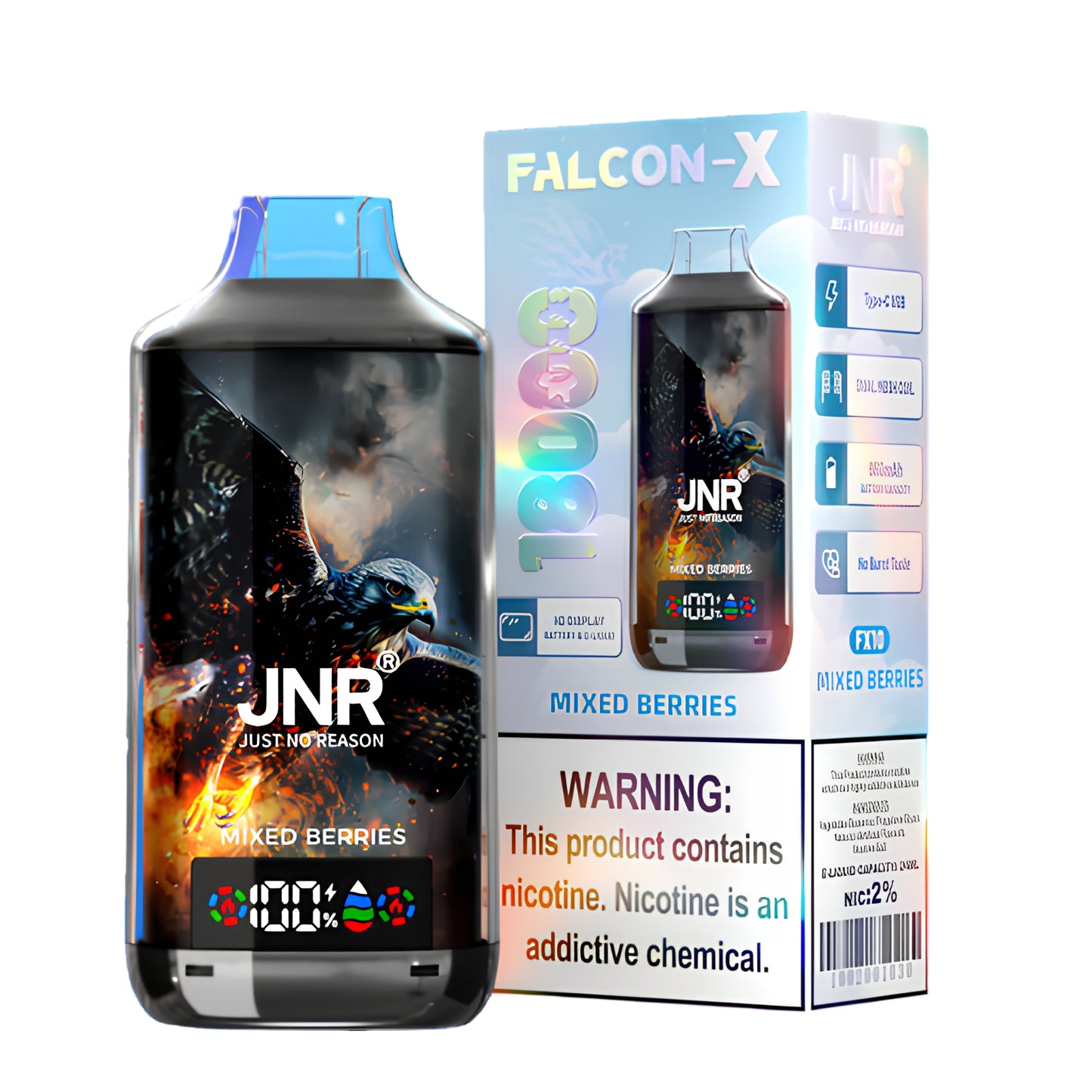 JNR Falcon X 18K 18000 Puffs FRANCH PARIS