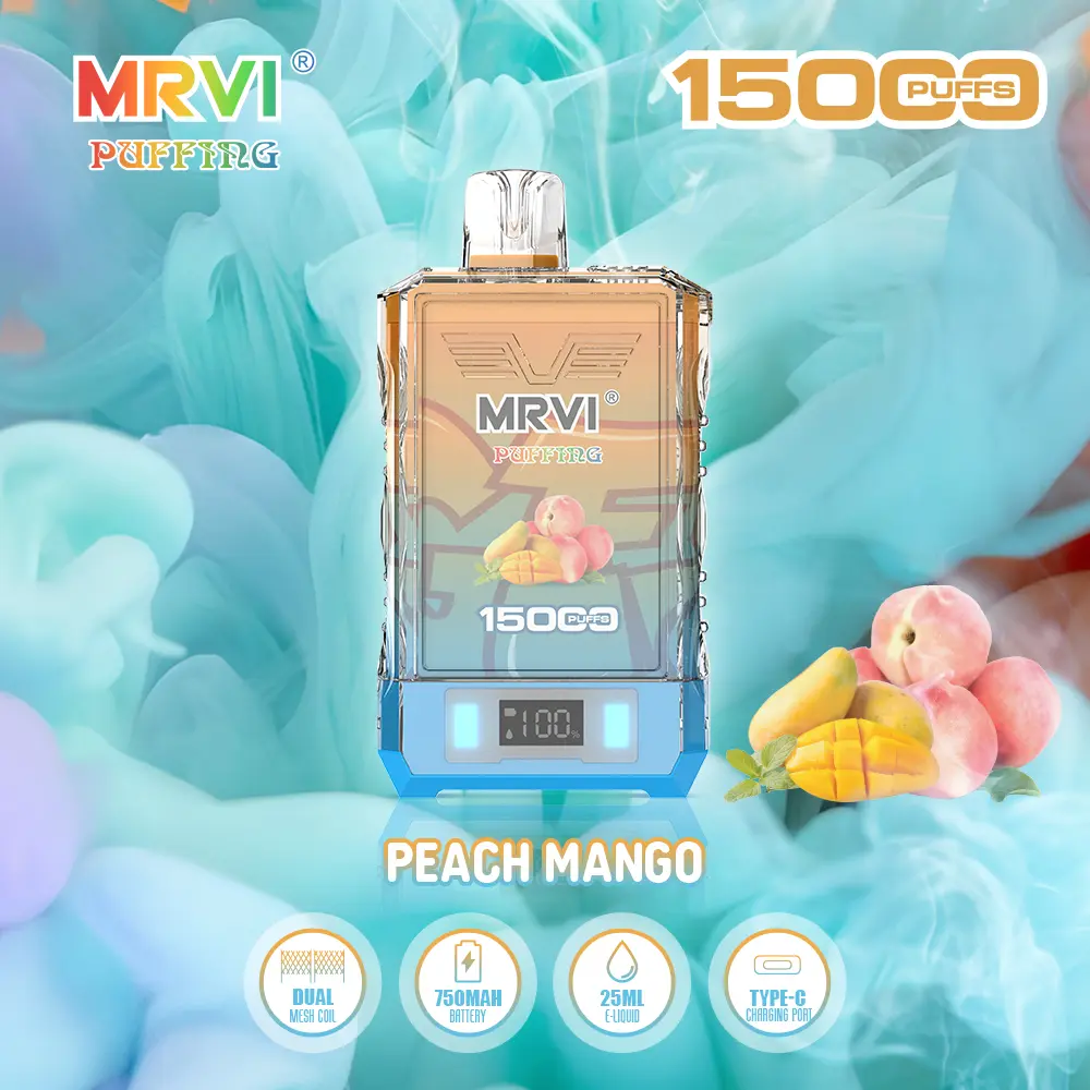 MRVI 15000 Puffs, Disposable Vape