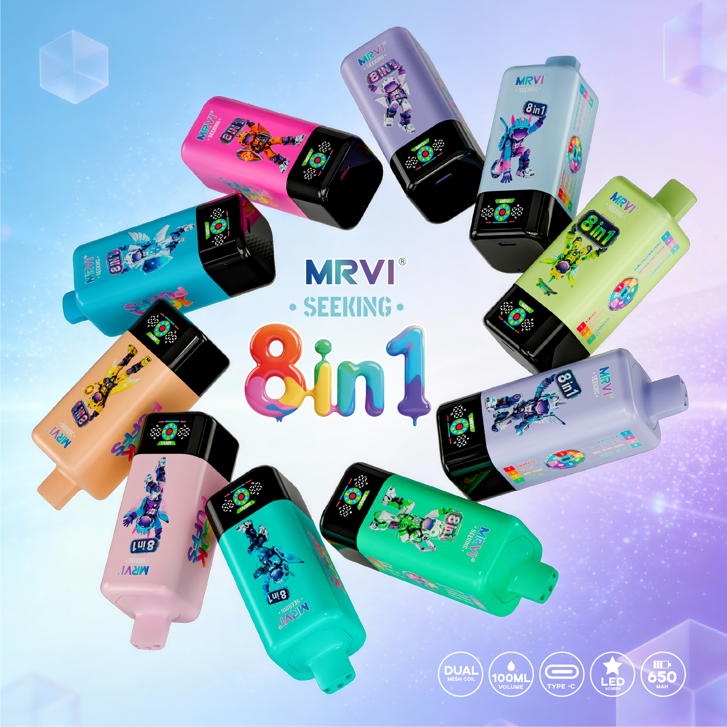MRVI 60K Puffs , Disposable Vape