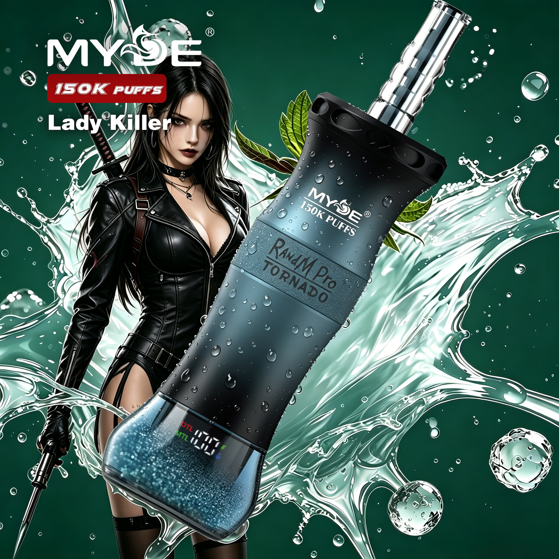 MYDE Pro 150K puffs