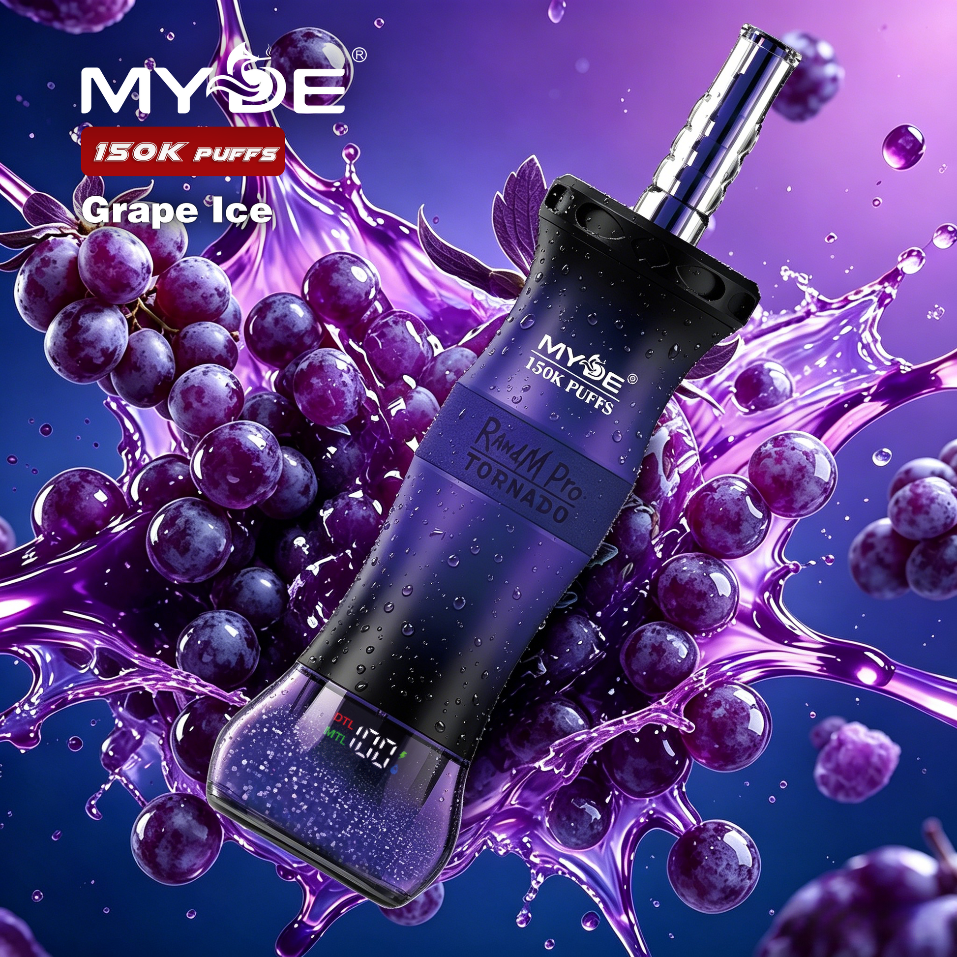 MYDE RandM  Pro 150K, Disposable Vape shisha