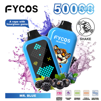FYCOS Player 50K Puffs, Disposable Vape ( MOQ : 10pcs / Pack )