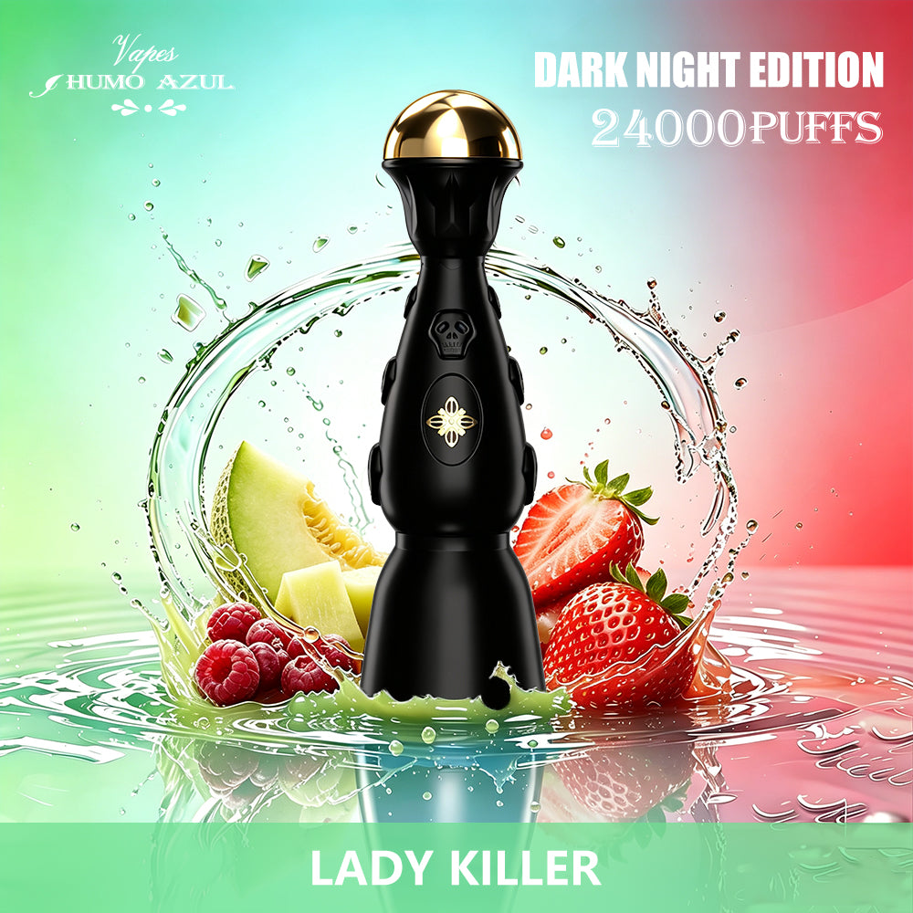 Presentazione prodotto HUMO AZUL Dark Night Edition 24k puffs