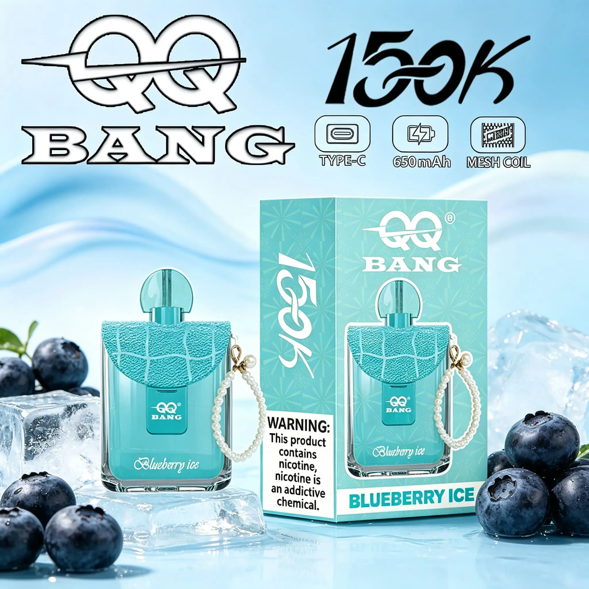 QQ Bang 150K Puffs，Disposable Vape 32