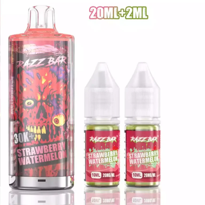 Razz Bar 30000 30K Plus Puffs , Disposable Vape056