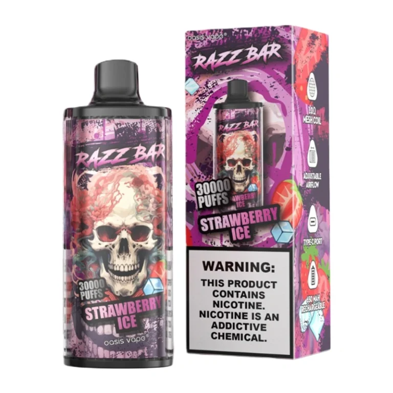 Razz Bar 30000 30K Puffs, Disposable Vape 03