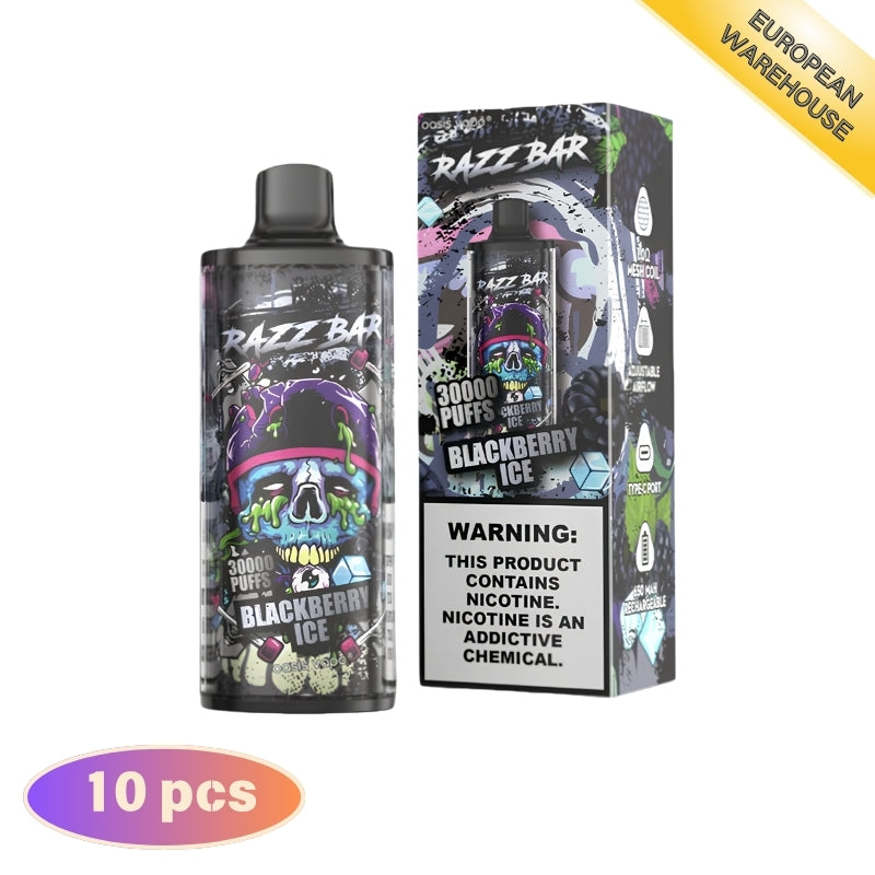 Razz Bar 30000 30K Puffs, Disposable Vape  (10 pcs)