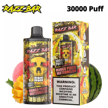 Razz Bar 30K Puffs, Disposable Vape 