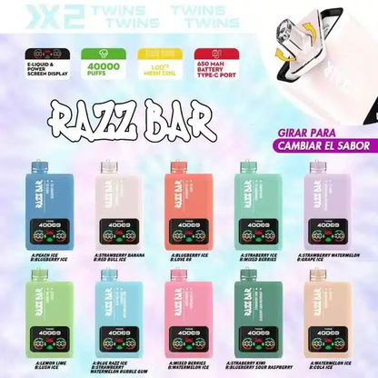 Razz Bar 40K Puffs, Disposable Vape