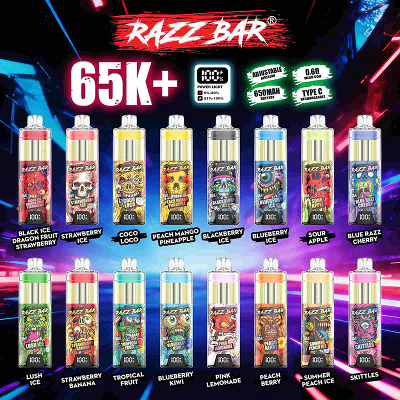 Razz Bar 65k Puffs, 