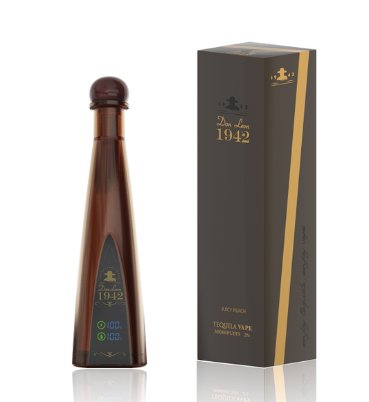 SOLARIS Don Leon 1942 Tequila 30K Puffs 2%, Disposable Vape  (10 pcs) 01