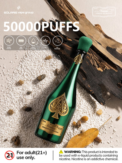 Solaris Champagne ARMAND DE BRIGNAC 50000 Puffs
