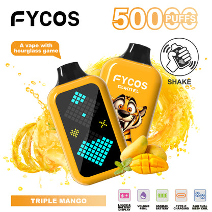 FYCOS Player 50K Puffs, Disposable Vape ( MOQ : 10pcs / Pack )