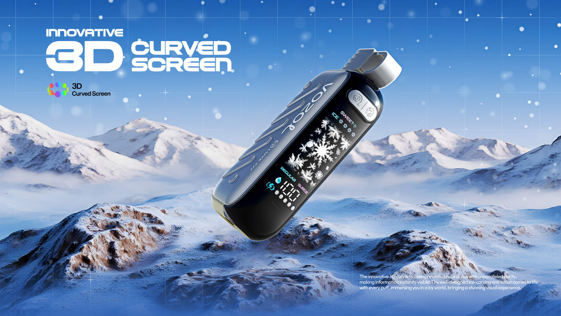 Vozol Gear Ice 50000 50K Puffs 5%