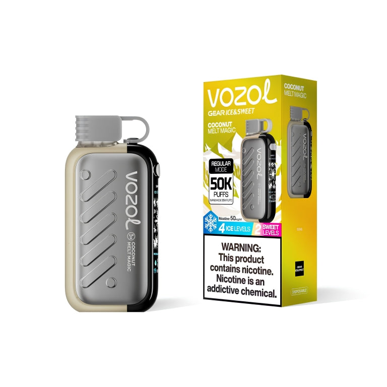 Vozol Gear Ice & Sweet 50000 50K Puffs, 5% Disposable Vape
