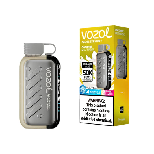 Vozol Gear Ice & Sweet 50000 50K Puffs, 5% Disposable Vape