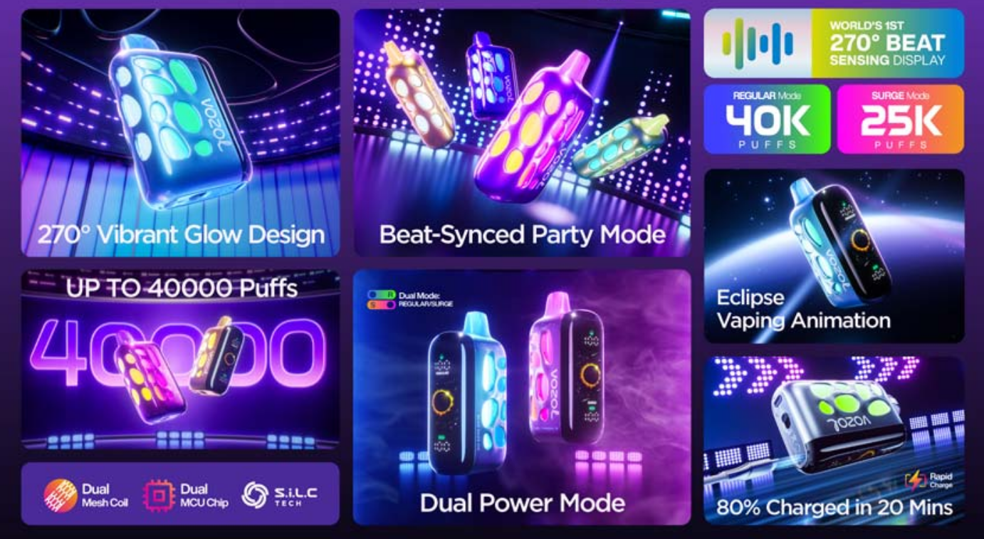 Vozol RAVE 40000 Puff