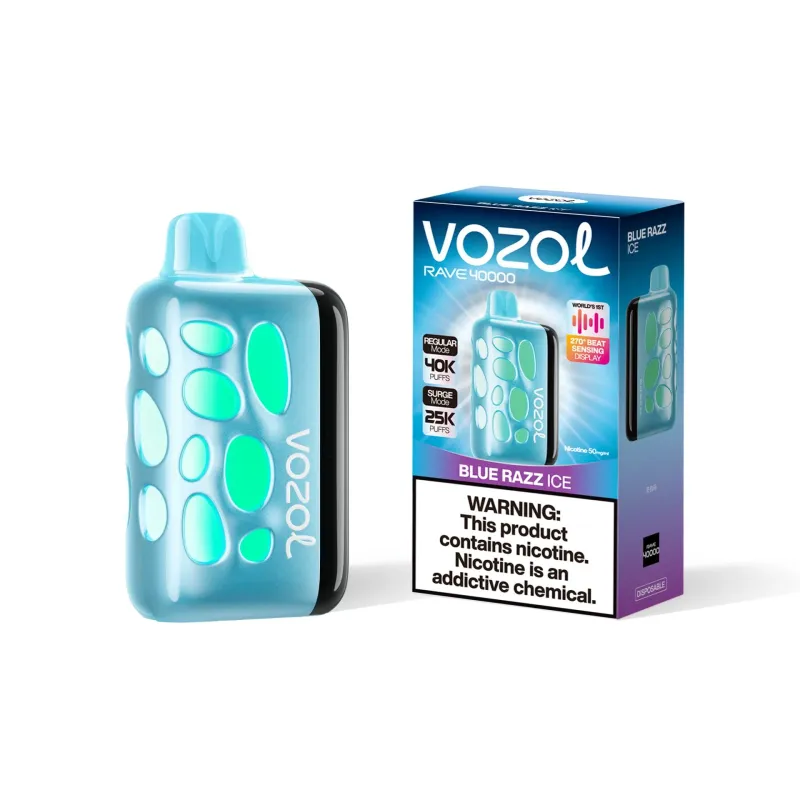 Vozol RAVE 40000 Puffs, 40K Puffs,5% | Disposable Vape 0235