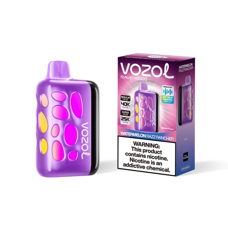 Vozol RAVE 40000 Puffs, 40K Puffs,5% | Disposable Vape 02
