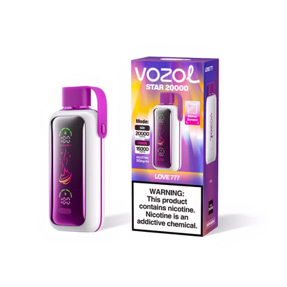 Vozol Star 20000 20K Puffs, 5% Disposable Vape