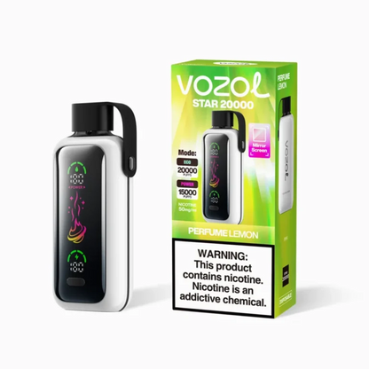 Vozol Star 20000 Puffs Disposable Vape – Smart Digital Display & Ultra-Long Life Rechargeable Design