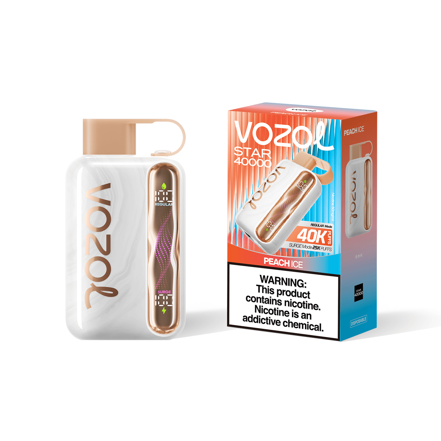 Vozol Star 40000 40K Puffs,5%,| Disposable Vape 02