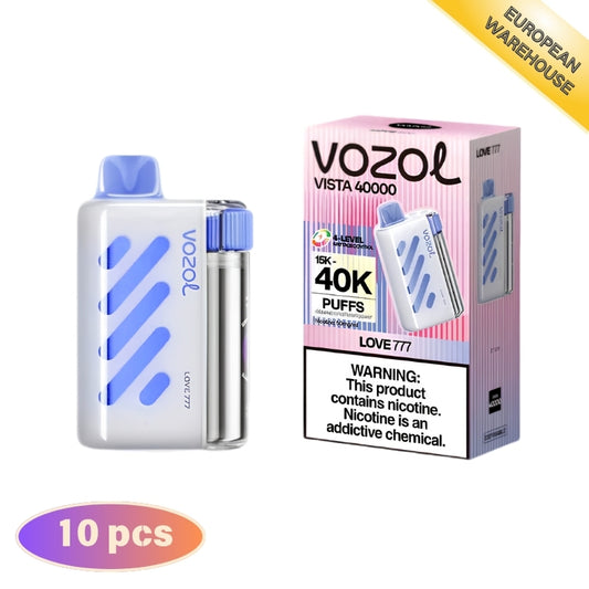 Vozol Vista 40000 40K Puffs, 5% Disposable Vape（10 pcs）
