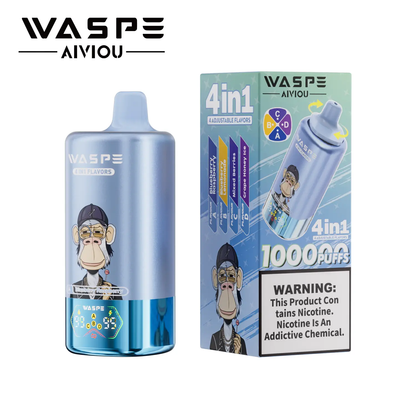 WASPE 4in1 100K Puffs , Disposable Vape
02