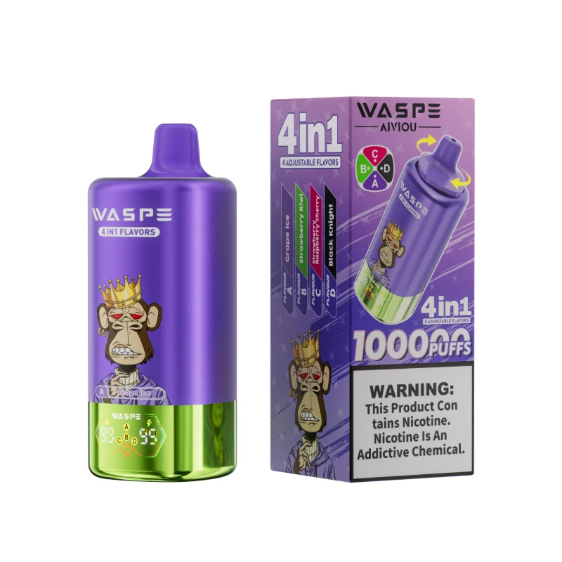 WASPE 4in1 100K Puffs , Disposable Vape
03