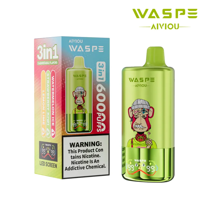 WASPE 60K 3in1, 60K Puffs, Disposable Vape