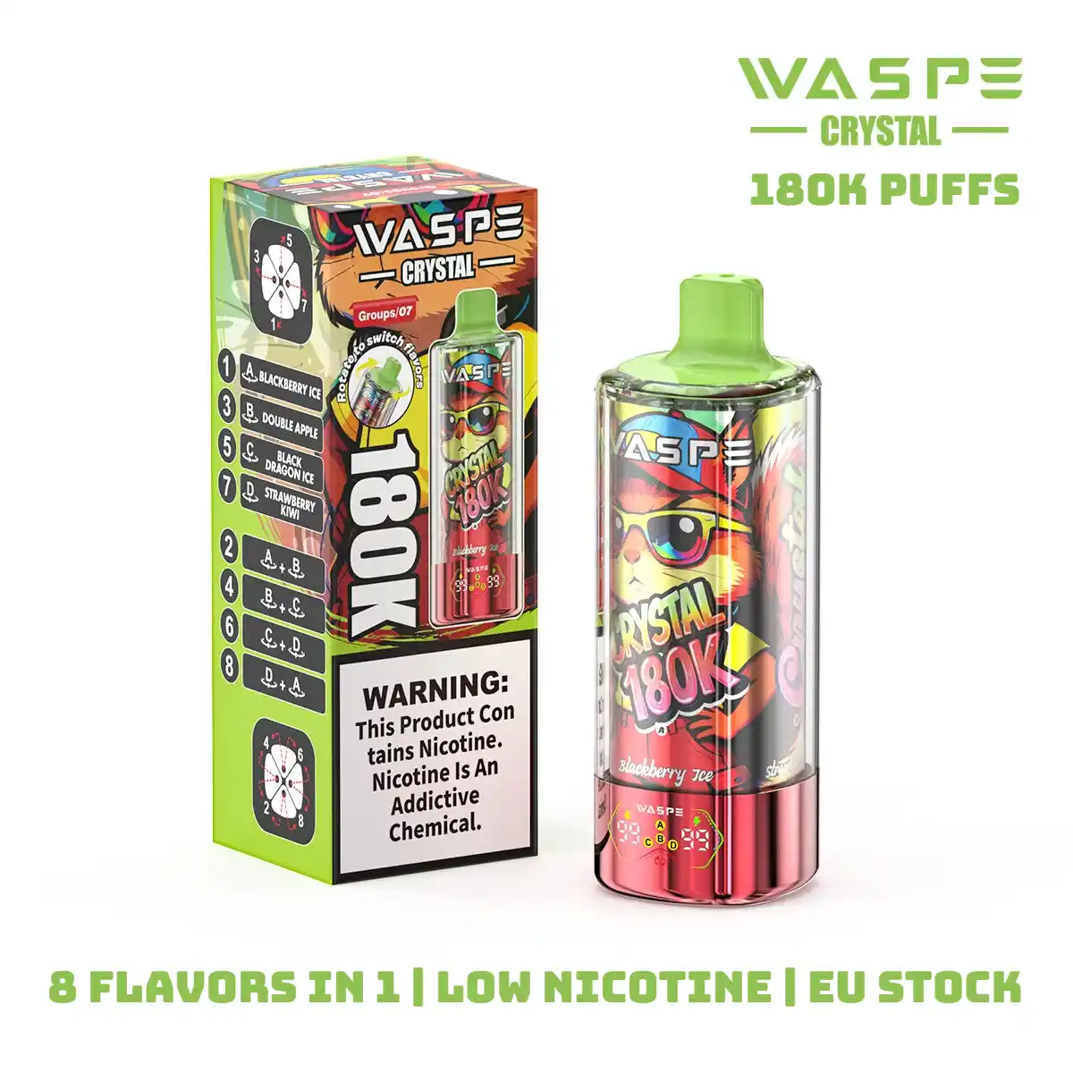 Waspe 180K Puffs