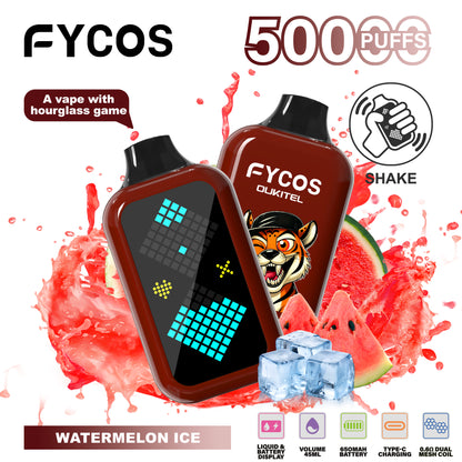 FYCOS Player 50K Puffs, Disposable Vape ( MOQ : 10pcs / Pack )