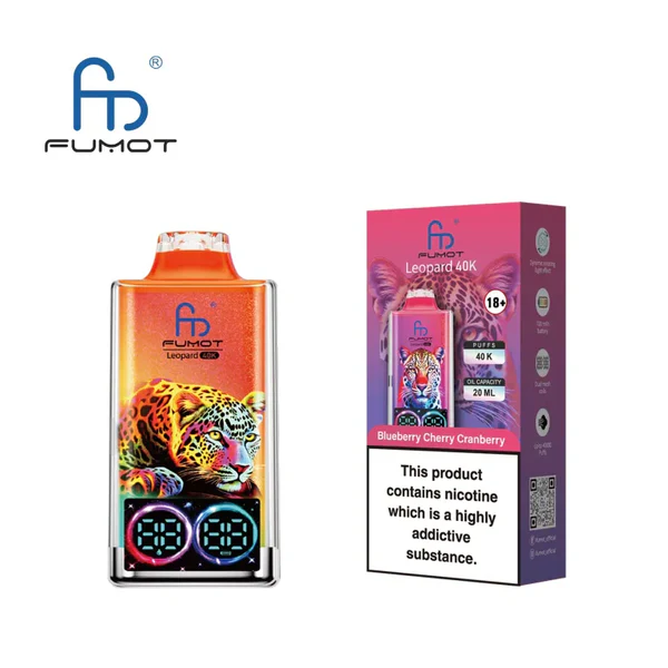 Fumot Leopard 40000 40KPuffs, Disposable Vape (10 pcs)