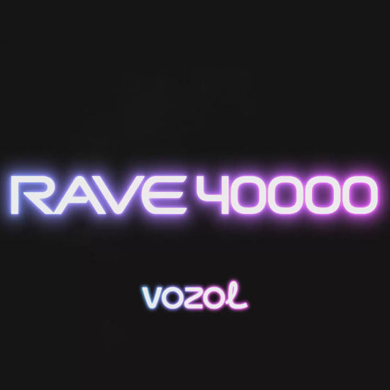Vozol RAVE 40000 Puffs, 40K Puffs