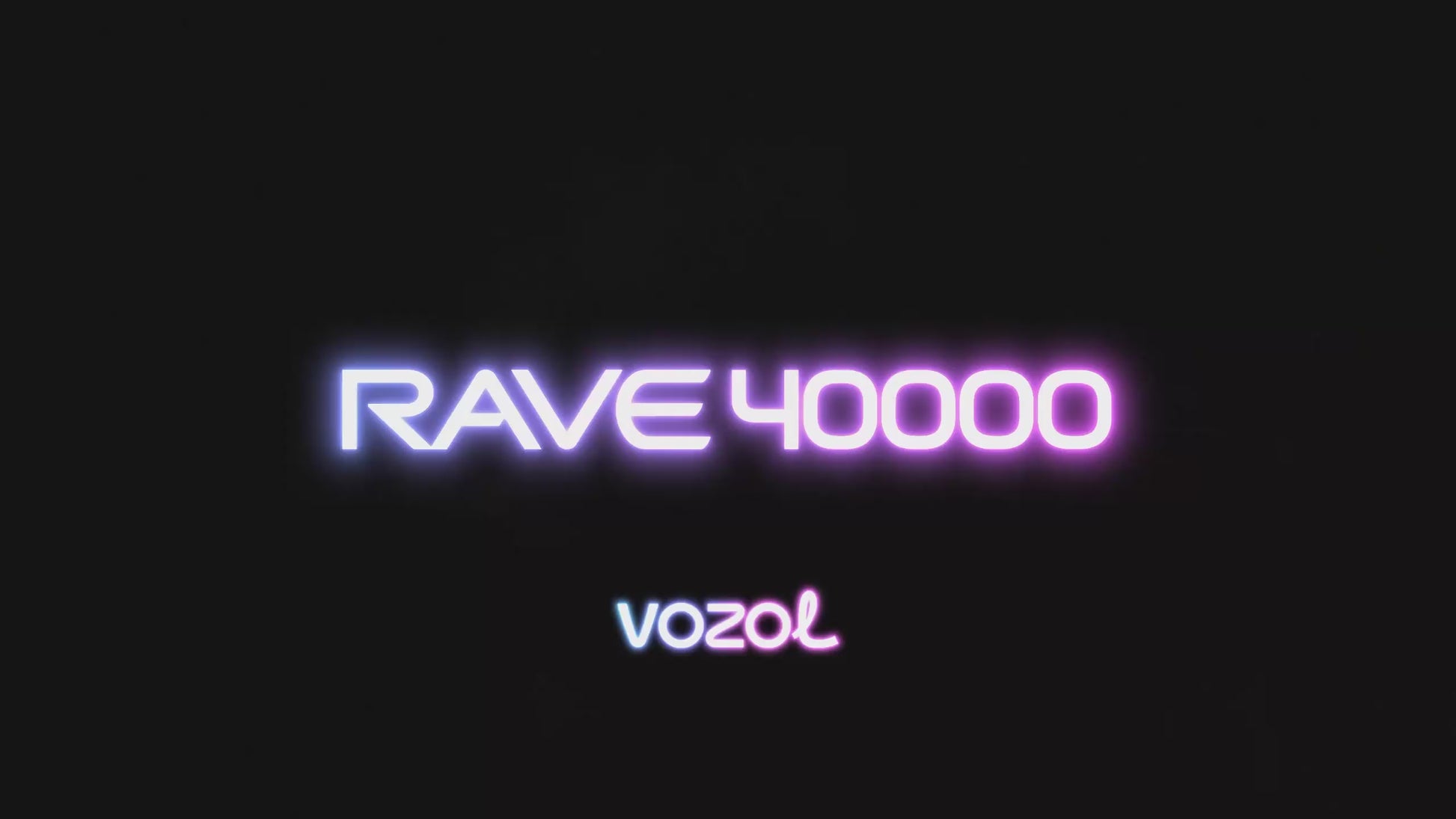 Vozol RAVE 40000 Puffs, 40K Puffs
